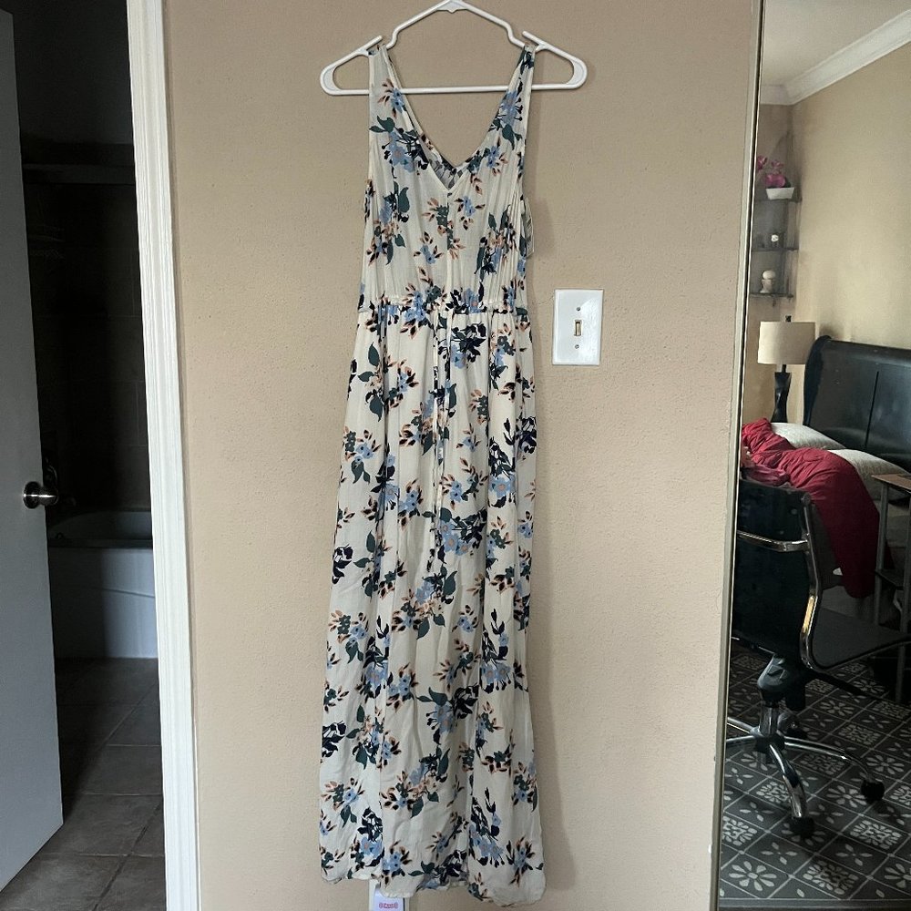 Lucky Brand Floral Maxi Dress XS